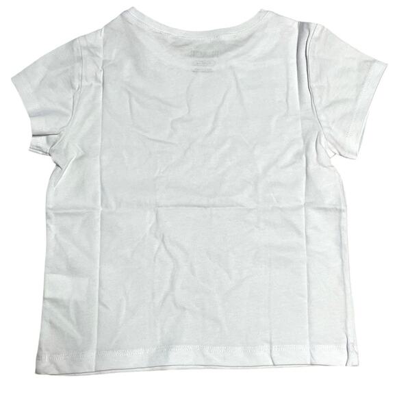 The Children's Place Girls White Short Sleeve T-Shirt XS - Picture 3 of 7